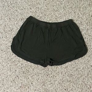 Green Lounge Shorts